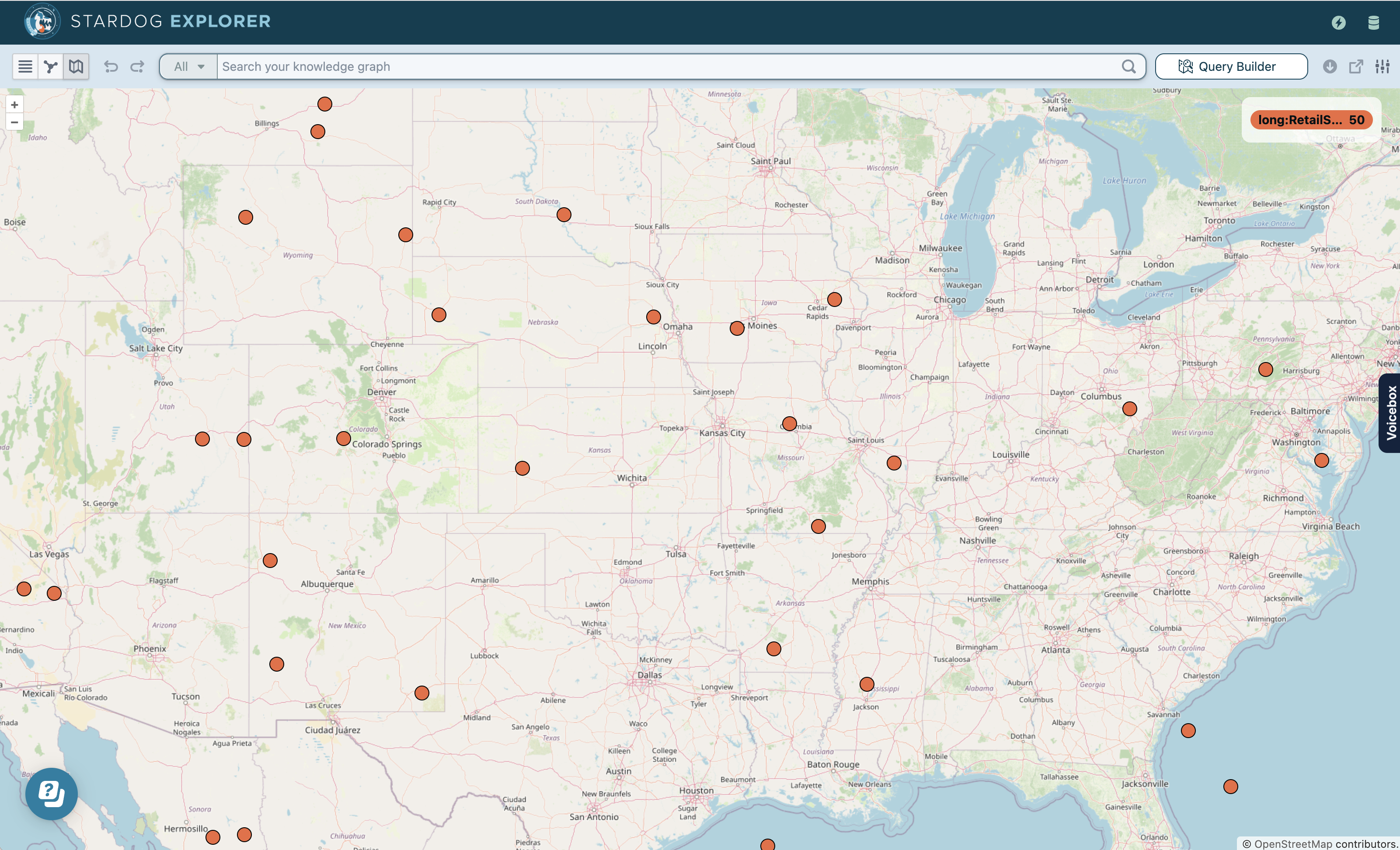 Explorer Map Visualization