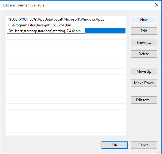 Windows PATH configuration