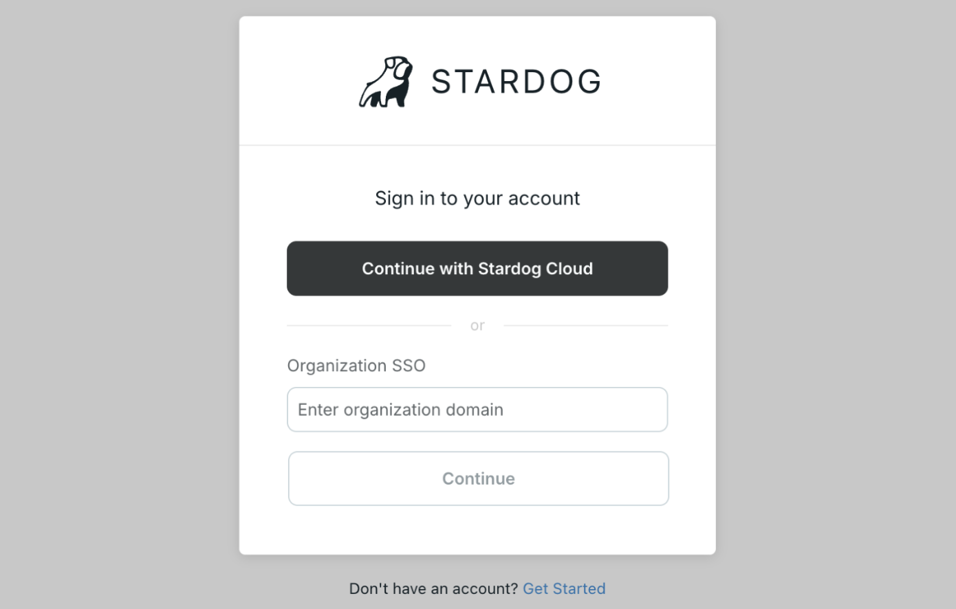 SDC login