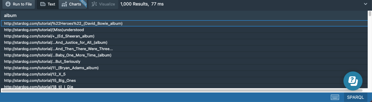 01a results